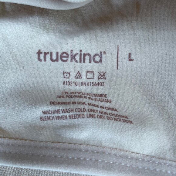 Truekind® Supportive Comfort Wireless Shaping Bra Chai Tan Sz LG  10210 - Picture 6 of 7